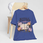 "Keeping It Together Mostly" — Botanical Nurse T-Shirt