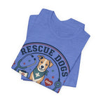 Rescue Dogs & Rounding Calls Tee — Veterinary Vet Tech Animal Rescue Shirt