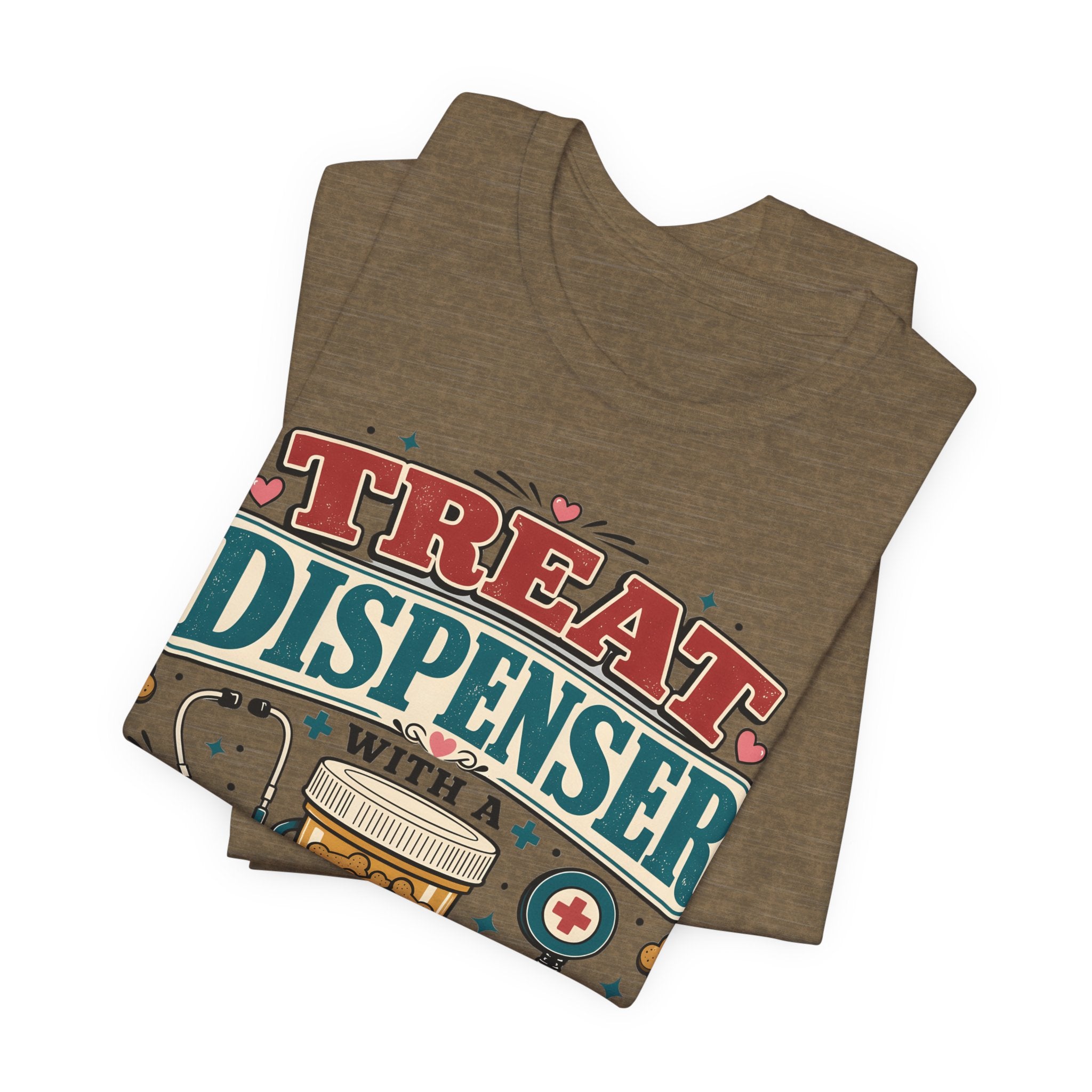 Treat Dispenser Nursing License Tee — Nurse Dog Mom T-Shirt