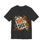 "Ride or Die" — Retro Boxer Dog Mom T-Shirt