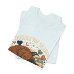"Double the Shadow" — Cozy Multi Dog Mom T-Shirt