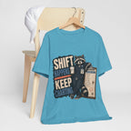 "Shift Happens. Keep Charting." Nurse T-Shirt — Funny Nurse Graphic Tee
