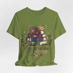 "Still Learning. Still Caring." — Bookish Nurse T-Shirt