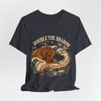 "Double the Shadow" — Cozy Multi Dog Mom T-Shirt
