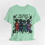 Night Shift Pack Nurses T-Shirt — Cute Team Scrubs Design for Healthcare Workers