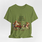 "We Have Different Fitness Goals" — Funny Dog Lover T-Shirt