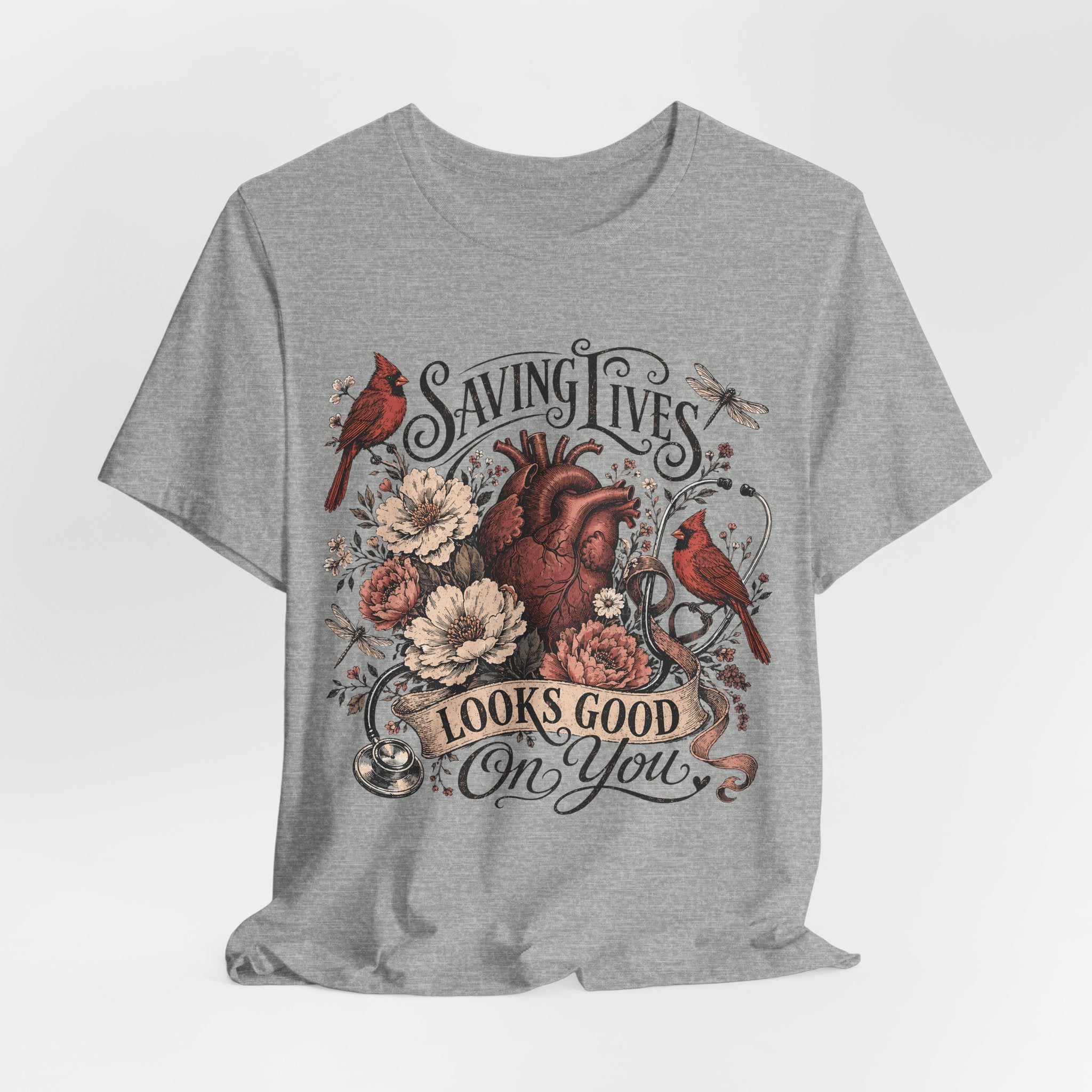 Saving Lives Looks Good On You Tee