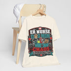 ER Nurse Dog Mom T-Shirt — "Chaos Coordinator" Graphic Tee