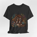 "Vintage Dog Portrait" T-Shirt — Sophisticated Senior Dog Graphic Tee