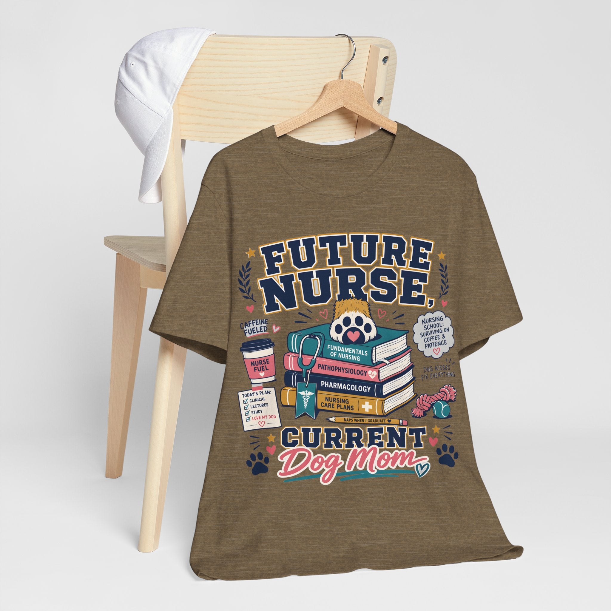 Future Nurse, Current Dog Mom T-Shirt