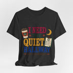"Just Five Minutes" T-Shirt — Retro Quiet Hallway Nurse Graphic Tee