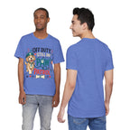 Off Duty Still On Paw Patrol T-Shirt — Cute Dog Rescue Squad Tee
