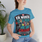 ER Nurse Dog Mom T-Shirt — "Chaos Coordinator" Graphic Tee