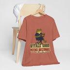 "Vitals Good, Patience Questionable." Nurse T-Shirt — Funny Nurse Graphic Tee