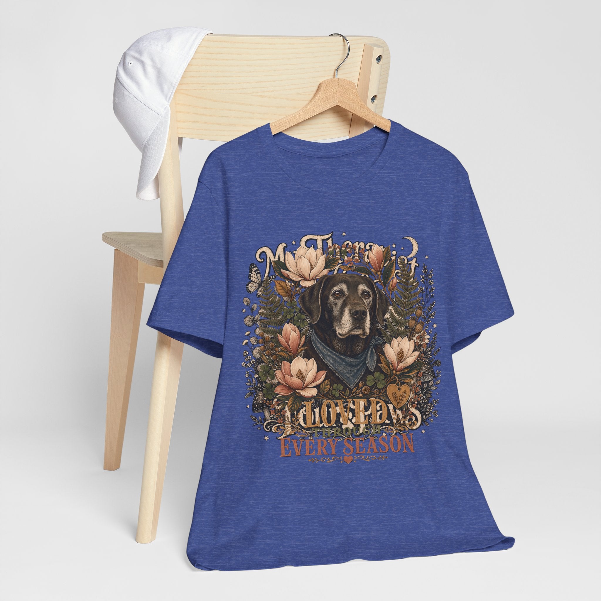 "Loved Through Every Season" Senior Dog T-Shirt — Sentimental Graphic Tee
