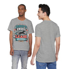 Shift Ended Leash Grabbed Dog Lover Tee