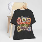 "Full-Time Dog Person" T-Shirt — Funny Dog Lover Graphic Tee