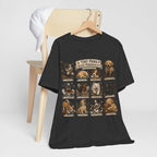 Tiny Paws Huge Personality Puppy Tee — Cute Dog Breed Collage T-Shirt