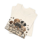 Fueled by Coffee and Puppy Kisses T-Shirt