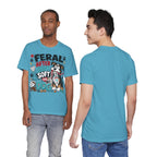 Dog Lover Nurse T-Shirt — "Feral After Shift, Soft for My Dog" Cute Veterinary Nurse Tee