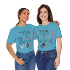 Vital Signs & Tail Wags Tee - Nurse Vet Stethoscope Paw Print T-Shirt