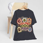 "Full-Time Dog Person" T-Shirt — Funny Dog Lover Graphic Tee