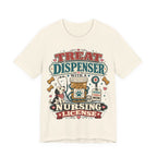 Treat Dispenser Nursing License Tee — Nurse Dog Mom T-Shirt