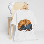 "Sentimental Nurse Dog Lover" T-Shirt — Charming Golden Retriever Graphic Tee