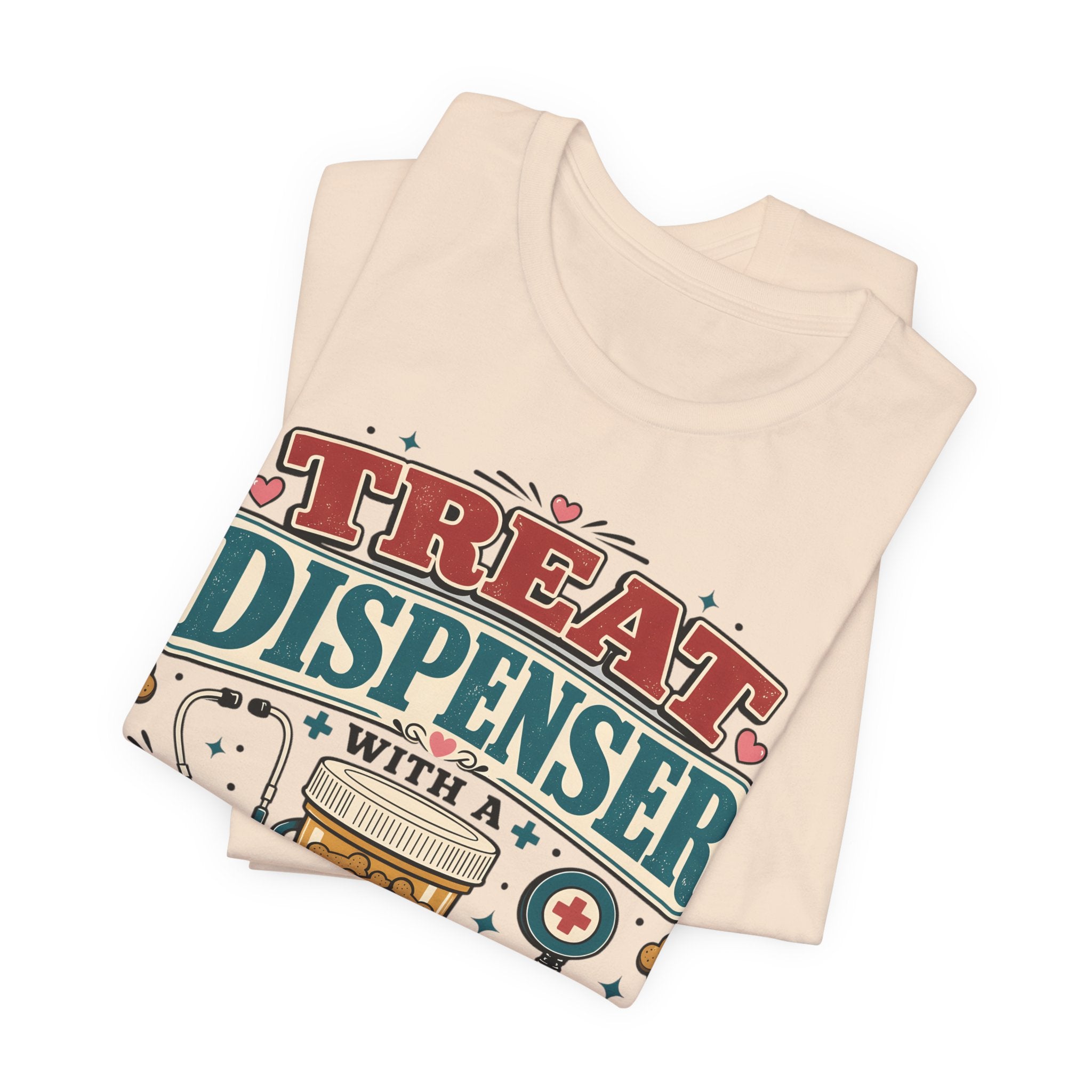 Treat Dispenser Nursing License Tee — Nurse Dog Mom T-Shirt