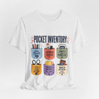 "Pocket Inventory" — Clever Scrub Pocket Nurse T-Shirt