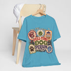 "Full-Time Dog Person" T-Shirt — Funny Dog Lover Graphic Tee