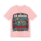 ER Nurse Dog Mom T-Shirt — "Chaos Coordinator" Graphic Tee