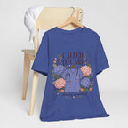 "Called To Care" Nurse T-Shirt — Floral Scrubs Nurse Graphic Tee