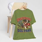 "Unsupervised At The Dog Park" Dog Lover T-Shirt — Funny Dog Graphic Tee