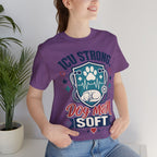 ICU Strong Dog Mom Tee - Nurse Dog Paw Rescue Shirt