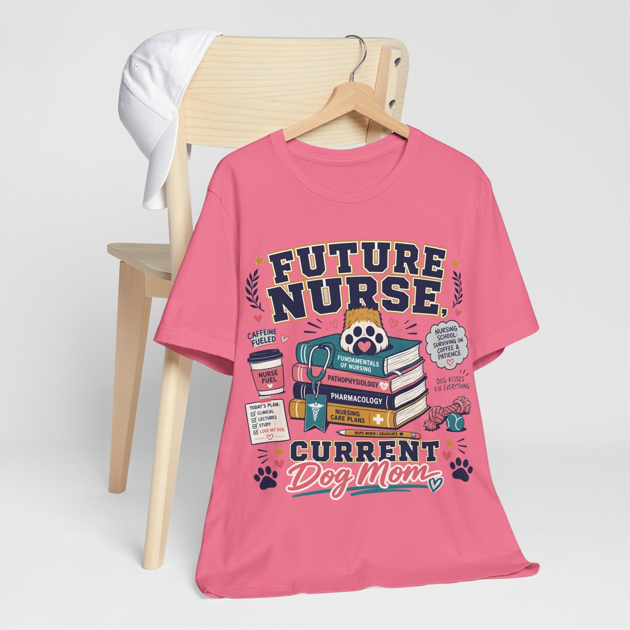 Future Nurse, Current Dog Mom T-Shirt