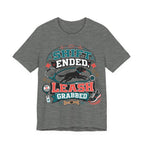 Shift Ended Leash Grabbed Dog Lover Tee