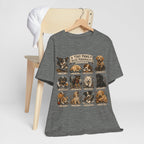 Tiny Paws Huge Personality Puppy Tee — Cute Dog Breed Collage T-Shirt