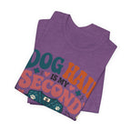 Dog Hair Is My Second Uniform T-Shirt – Funny Vet/Nurse Pet Lover Tee