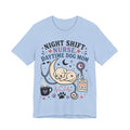 Night Shift Nurse Daytime Dog Mom T-Shirt