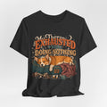 "Exhausted From Doing Nothing" Corgi T-Shirt — Funny Sleepy Dog Graphic Tee