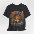 "Outside Is Our Love Language" Beagle T-Shirt — Retro Dog Lover Graphic Tee