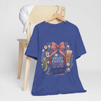 "Sweet Enough to Care, Tired Enough to Leave" — Feminine Nurse T-Shirt