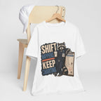 "Shift Happens. Keep Charting." Nurse T-Shirt — Funny Nurse Graphic Tee