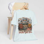"Pack Light Bring The Dog" T-Shirt — Hiking Dog Lover Graphic Tee