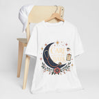 "Care After Dark" Night Shift Nurse T-Shirt — Celestial Nurse Graphic Tee