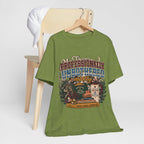 "Professionally Unbothered, Mostly" Nurse T-Shirt — Funny Nurse Graphic Tee