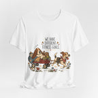 "We Have Different Fitness Goals" — Funny Dog Lover T-Shirt