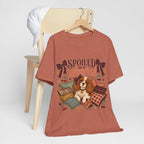 "Spoiled Is A Lifestyle" T-Shirt — Feminine Vintage Dog Mom Graphic Tee