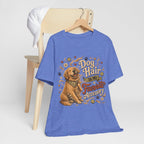 Dog Hair Is My Favorite Accessory T-Shirt — Cute Golden Retriever Tee for Dog Lovers